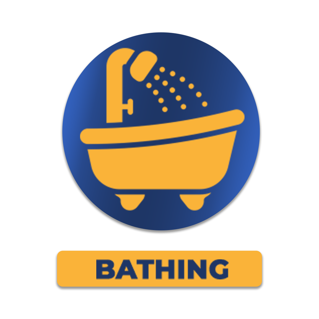 suitable for bathing